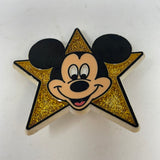 Vintage 1980’s Disney Mickey Mouse Gold Glitter Star Pin