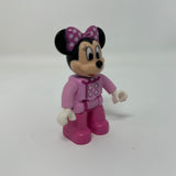 Lego Duplo Figure Disney Minnie Mouse Pink Blouse Collar Pants