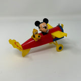 Mickey Mouse Pluto Airplane Plastic Toy Cake Topper Disney