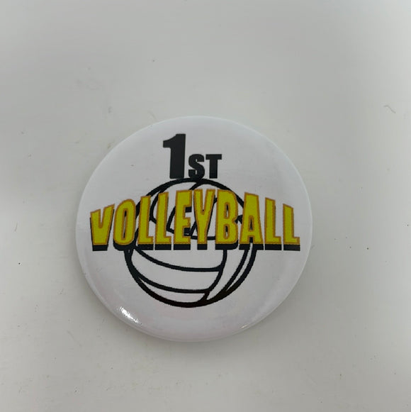 1st Volleyball Pin