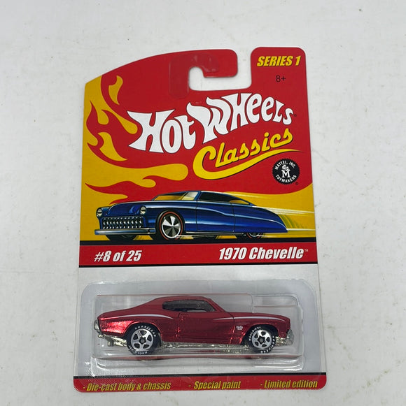 Hot Wheels Classic Series 1 1970 Chevelle 8/25 Red