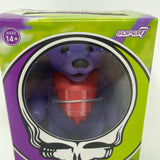 Super7 ReAction Figures Grateful Dead Dancing Bear GITD Haight Purple Glow