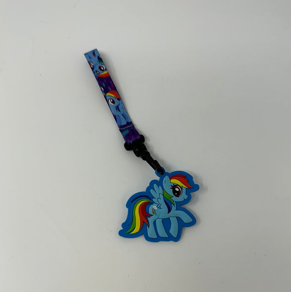 My Little Pony MLP G4 Rainbow Dash Rubber Keychain 2017 Hasbro