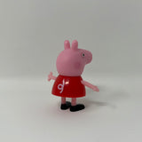 Peppa Pig Figure Pink Cheeks and Red Dress