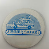 Vintage Ride On Bus Summer Safari Pin