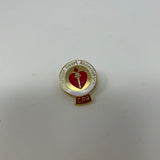 American Heart Association CPR Gold Tone Vintage Lapel Pin