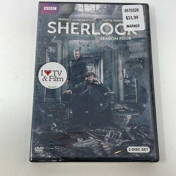 DVD BBC Sherlock Season Four Sealed