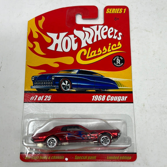 Hot Wheels Classic Series 1 1968 Cougar 7/25 red