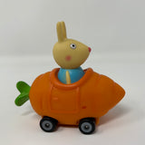 Peppa Pig Free Wheelin Friends Buggy Racers Rebecca Rabbit Carrot Car