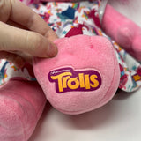 Build A Bear Trolls Princess Poppy Stuffed Doll 23" Plush BABW Pink