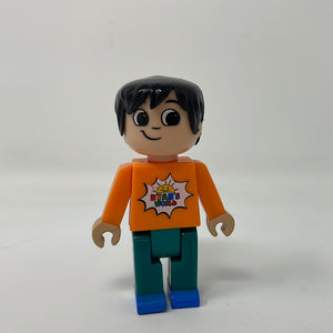 Ryan’s World Mini 2.5” Figure Orange T-Shirt Ryan