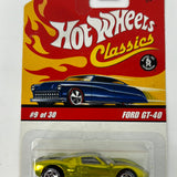 Hot Wheels Classics Series 2 - Ford GT-40 Spectraflame Antifreeze 1:64 Diecast