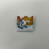 Care Bears Birthday Bear and Bedtime Bear 1.5 Inch Square Pin