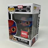 Funko Pop! Marvel Lucha Libre Edition El Aracno Marvel Collector Corps Exclusive 706