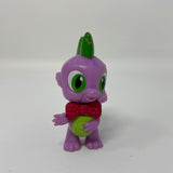 My Little Pony G4 2" Spike w/ Pink Bowtie Figure MLP