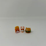 Kitty Cat Soda, Fries and Burger Mini Toys