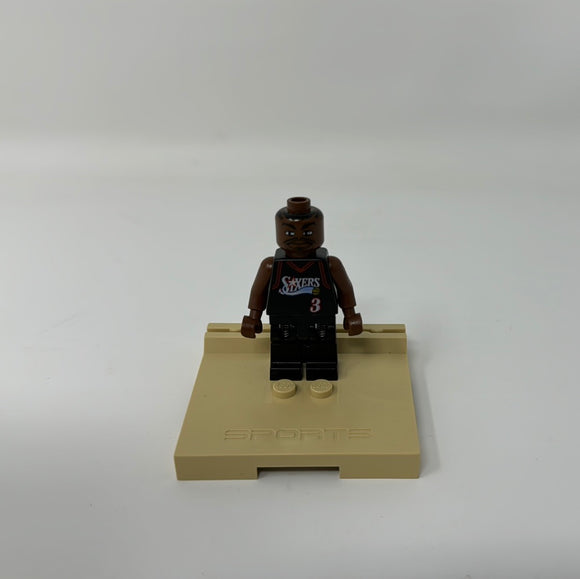 LEGO NBA Allen Iverson, Philadelphia 76ers #3 (Black Uniform)