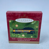 Hallmark Keepsake Ornament Lionel Train Chessie Steam Special “Tender” 2001