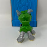 Paw Patrol Rescue Knights Rocky Mini Figure 1.75" with Plastic Castle