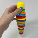 Rainbow Fidget Slug Toy