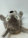 Build A Bear Wolf Pup Wiley the Wolf Grey 16" Great Wolf Lodge Plush Toy Stuffed