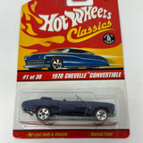 Hot Wheels Classics Series 2 1970 Chevelle Convertible Dark Blue