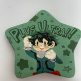 My Hero Academia Deku Plus Ultra Star Shaped Pin