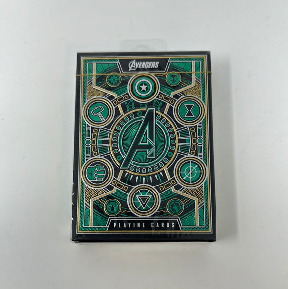 Theory11 Avengers Playing Cards - Green
