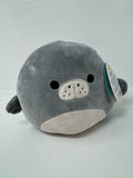 Squishmallow - Matt the Manatee - Gray - 8” - NWT