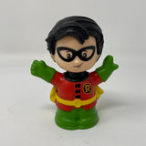 Fisher Price Little People DC Comic Super Hero Batman Friend Boy Robin
