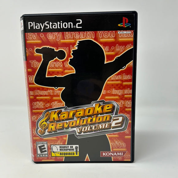 PS2 Karaoke Revolution Volume 2