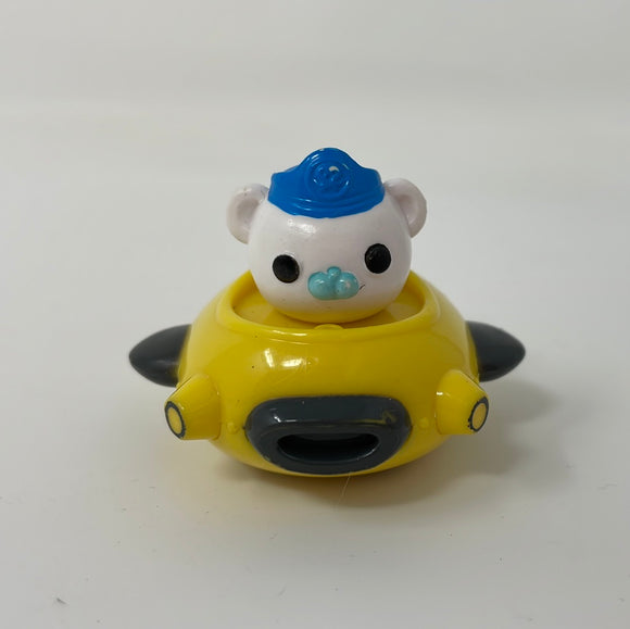 Octonauts Gup D. Mini yellow speeder. Captain Barnacles toy Ship. Mattel. 2013.