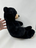 Build A Bear (BAB) Workshop Black Bear 17" Plush Black Teddy Stuffed Animal Toy