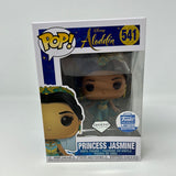 Funko Pop! Disney Aladdin Princess Jasmine Diamond Collection Funko-shop.com Exclusive 541