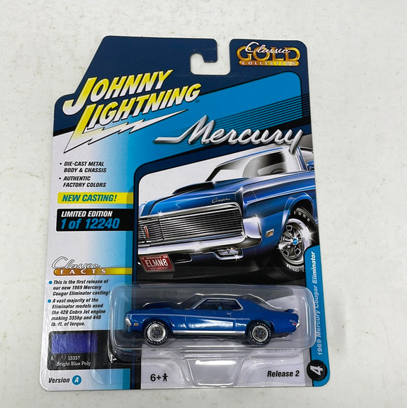 Johnny Lightning Classic Gold Collection 1969 Mercury Cougar Eliminator Ver A Rel 2