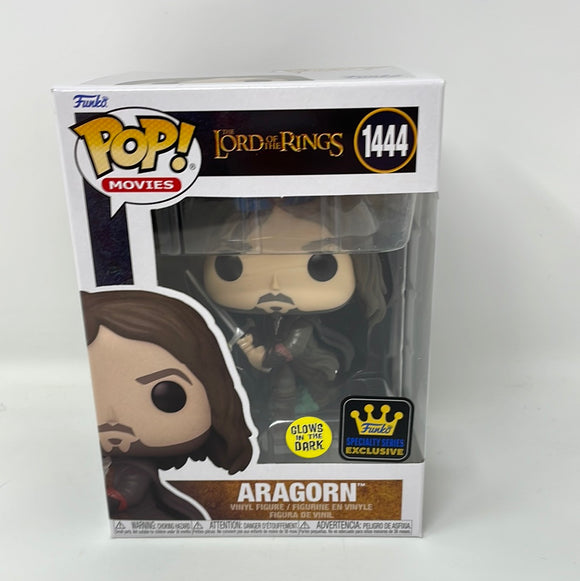 Funko Pop! Movies The Lord Of The Rings Aragorn GITD Funko Specialty Series Exclusive 1444