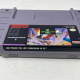 SNES Jim Power the Lost Dimension in 3D