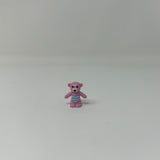 Lego Bright Pink Teddy Bear Blue Stripes Stomach Minifigure