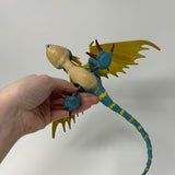2010 SPIN MASTER HOW TO TRAIN YOUR DRAGON STORMFLY DEADLY NADDER BLUE FIGURE 5"