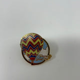 Hot Air Balloon Channels Great Fair Enamel Pin