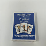 The Original Dean Deck Howard Dean Playing Cards Sealed