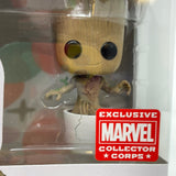 Funko Pop Groot #1055 Marvel Collector Corps Exclusive Disney+ I am Groot