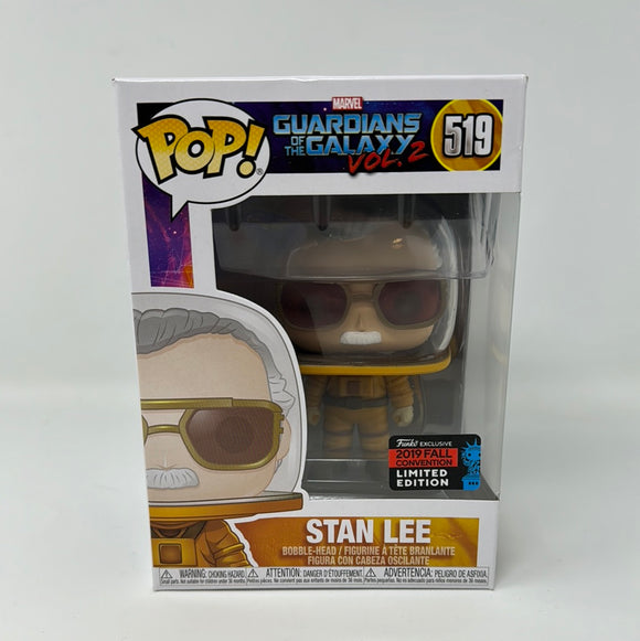 Funko Pop! Marvel Guardians Of The Galaxy Vol. 2 Stan Lee 2019 Fall Convention Exclusive 519