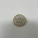 Mary Kay Jewelry Vintage Mary Kay Consultant Pin Brooch Lapel Silver Gold Tone Beauty Company