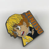 Demon Slayer Zenitsu Agatsuma Brooch Enamel Pin Lapel Metal Badge Anime Cartoon