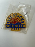 Tall Stacks Volunteer 2003 Enamel Pin New