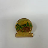 Vintage Ponderosa Ranch Enamel Pin Incline Village NV Travel Souvenir Cartwright