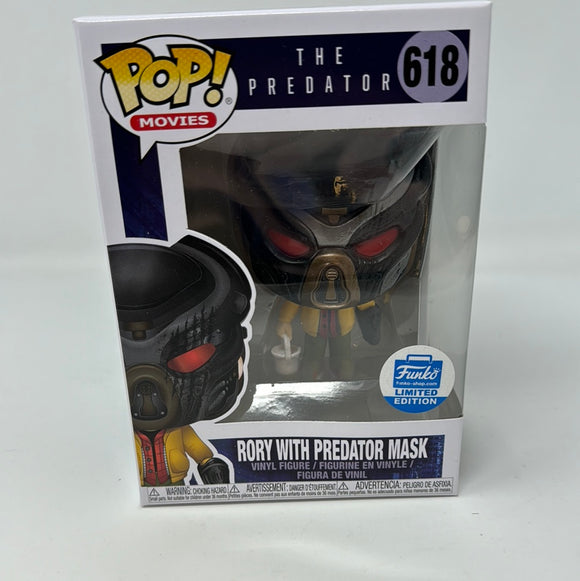Funko Pop Predator Rory W/ Predator Mask 618