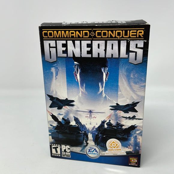 PC CD-ROM Software Command & Conquer Generals EA Games