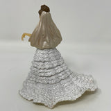 PAPO The Enchanted World Bride in White Lace 2010 Toy Figure, Cake Topper